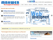 Tablet Screenshot of mbhweb.com